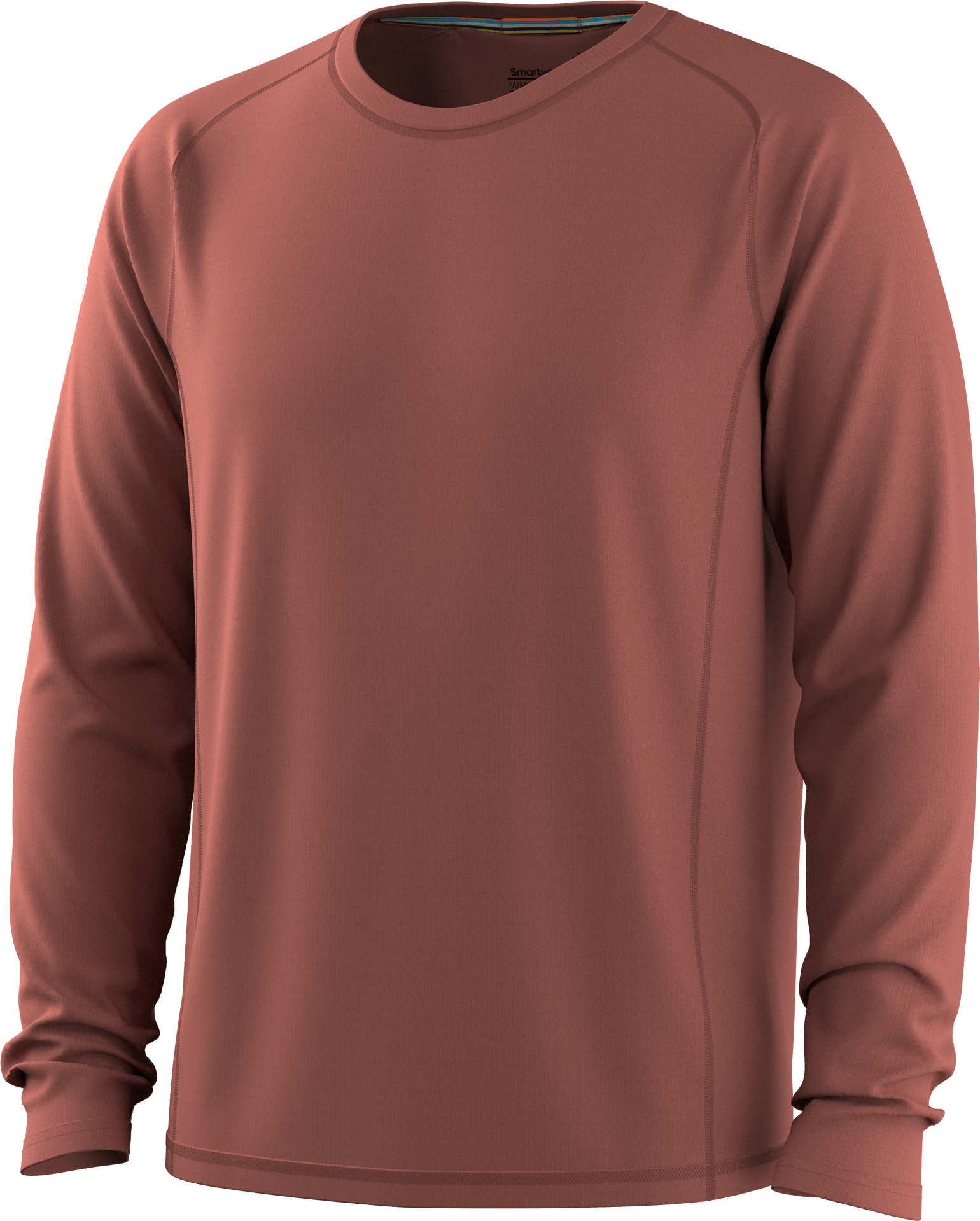 Smartwool Men's Merino Sport Ultralite Long Sleeve Burnt Sienna