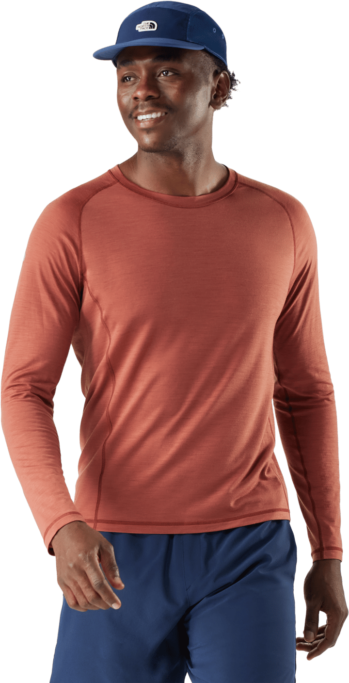 Smartwool Men's Merino Sport Ultralite Long Sleeve Burnt Sienna Smartwool