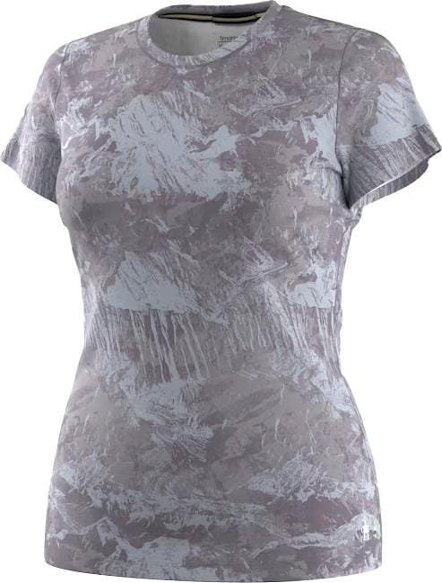 Smartwool Women's Merino Short Sleeve Tee Boxed Purple Storm Mountain Smartwool