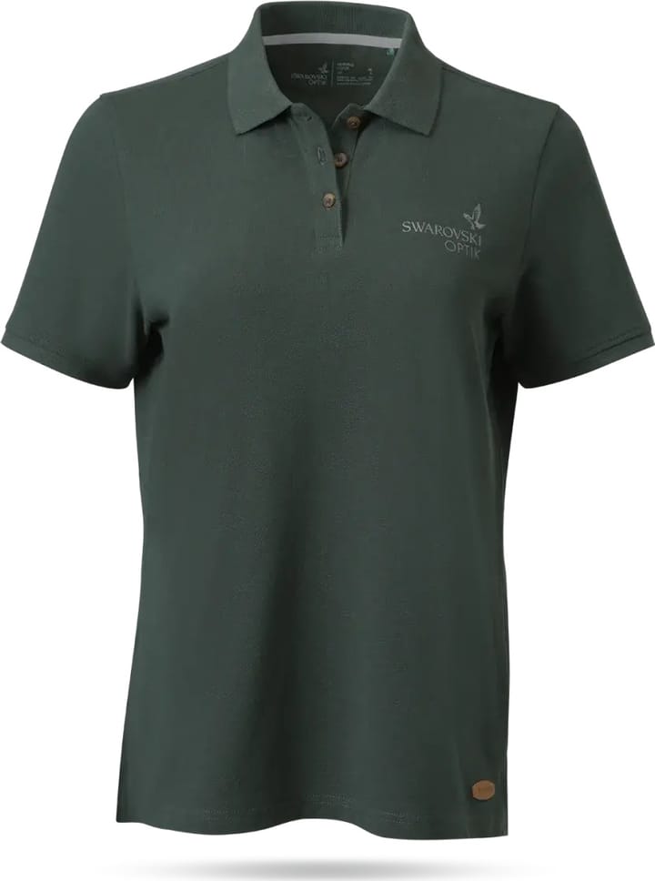 Women's Po Polo Shirt Green Swarovski