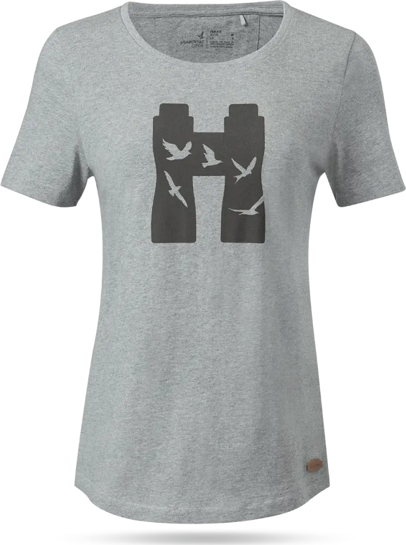 Swarovski Women’s Tsb T-Shirt Birds Grey