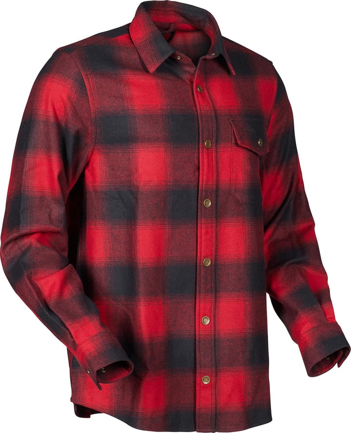 Swedteam Men's Lynx Wool Shirt Red Swedteam