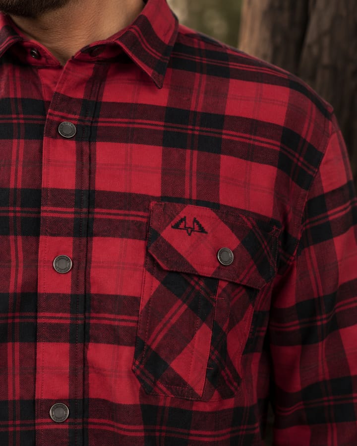 Swedteam Men's Crest Shirt Red Swedteam