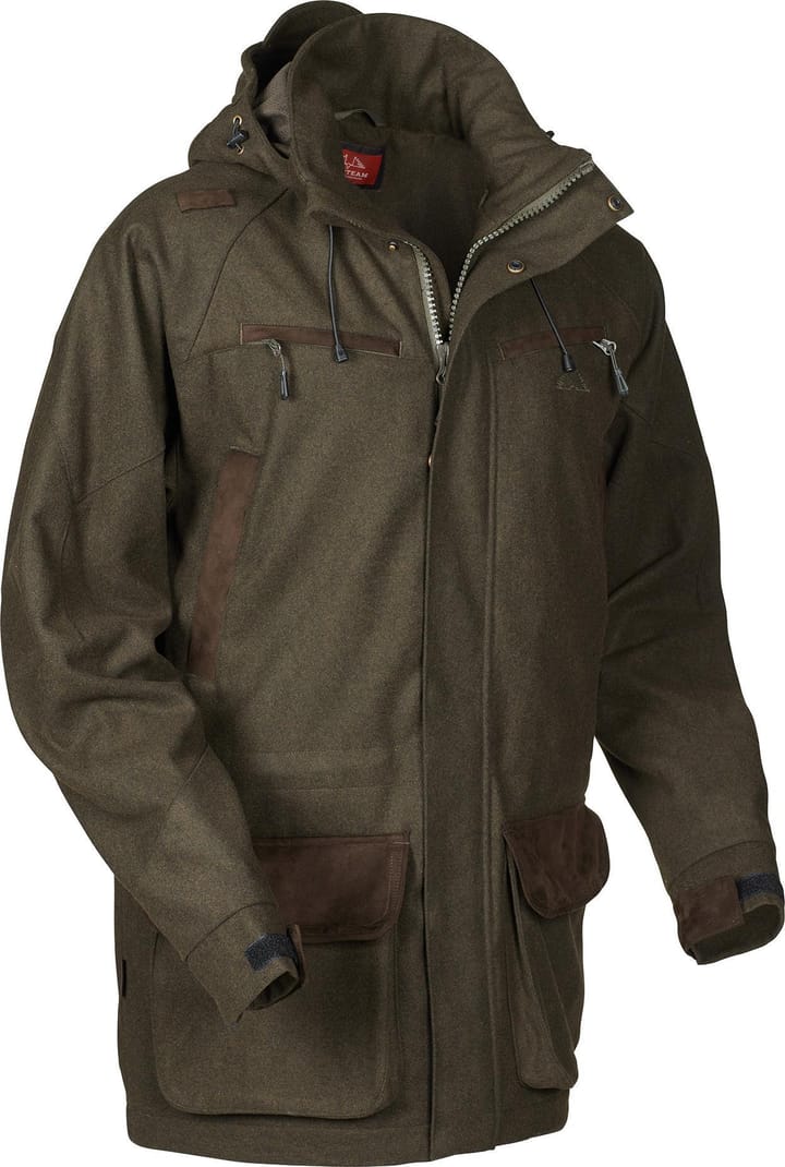 Swedteam Men's Titan Loden Long Hunting Jacket Dark Olive Swedteam