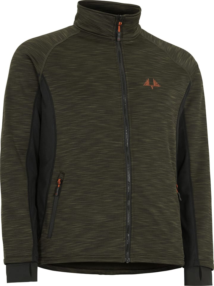 Men's Ultra Sweater Full Zip Hunting Green Swedteam