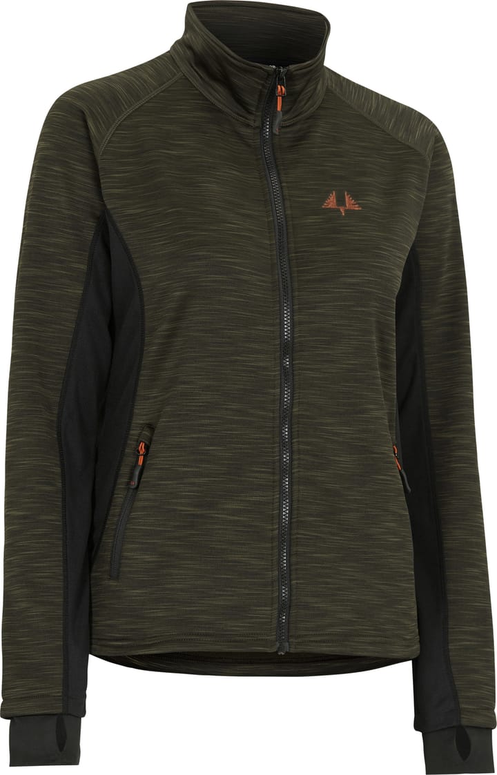 Swedteam Women's Ultra Sweater Full Zip Hunting Green Swedteam