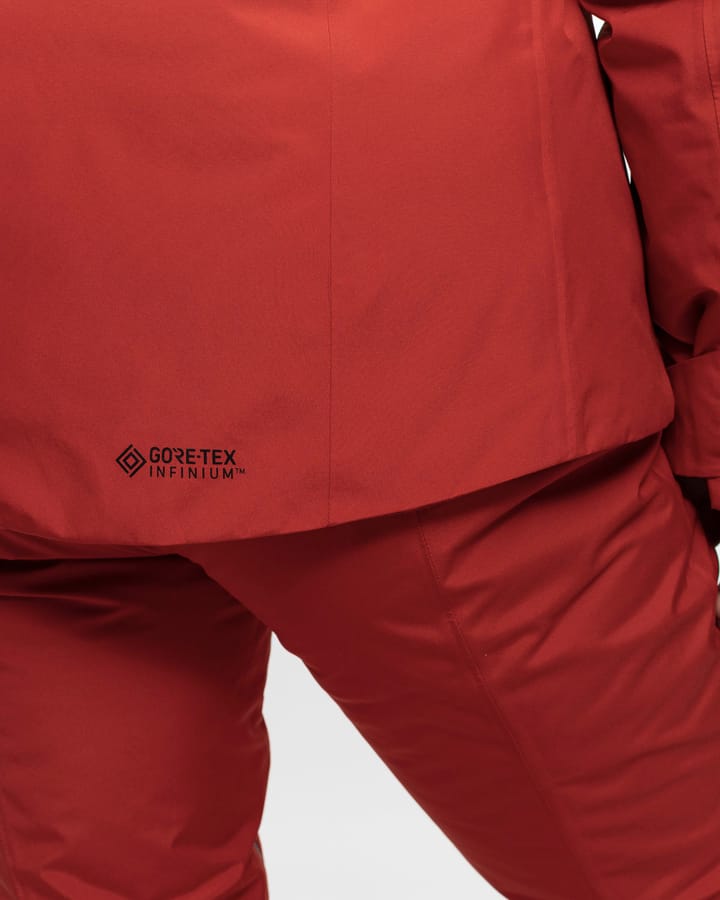 Women's Crusader Gore-Tex Infinium Jacket Lava Red Sweet Protection