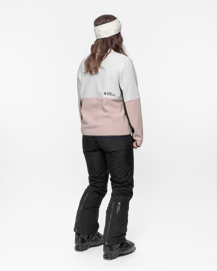 Women's Fleece Pullover Dusty Pink Sweet Protection