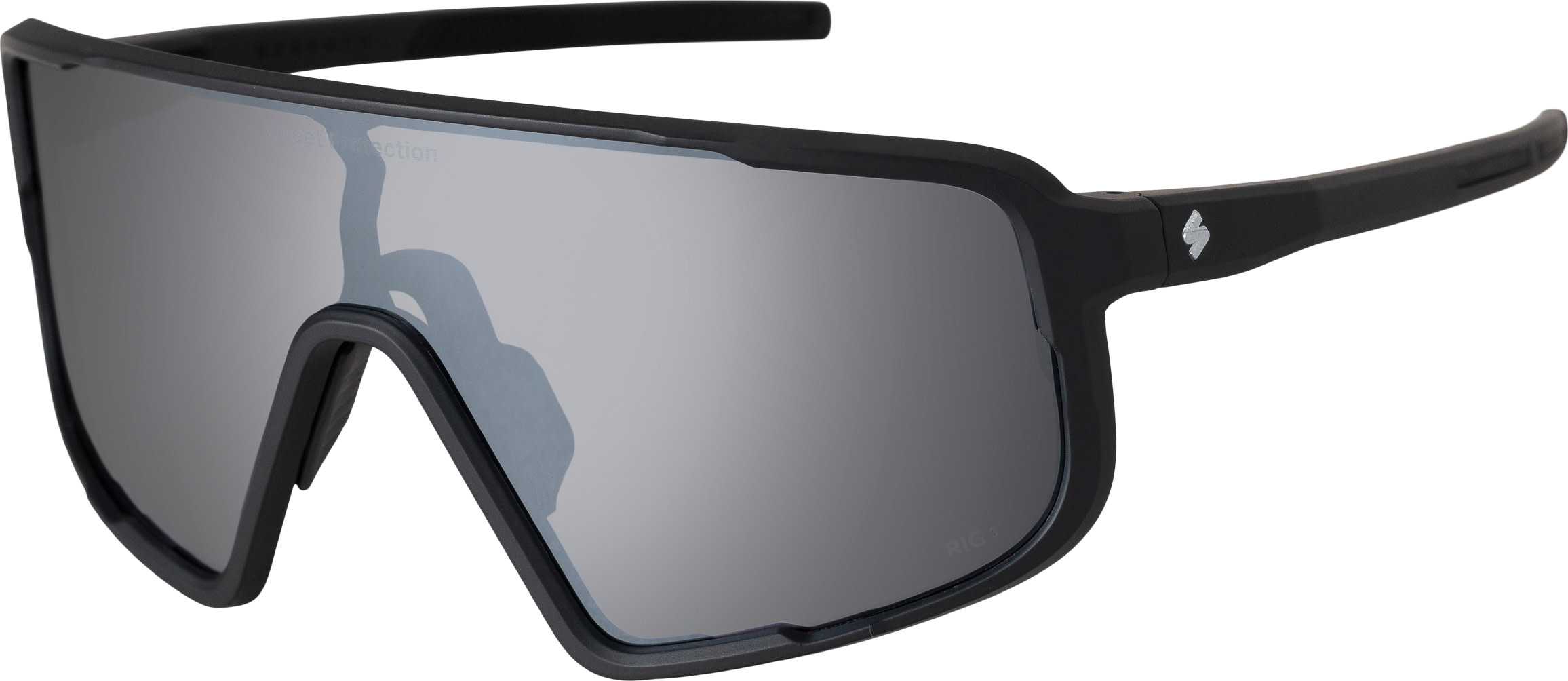 Sweet Protection Memento Rig Reflect Rig Obsidian/Matte Black Sportsbriller OneSize