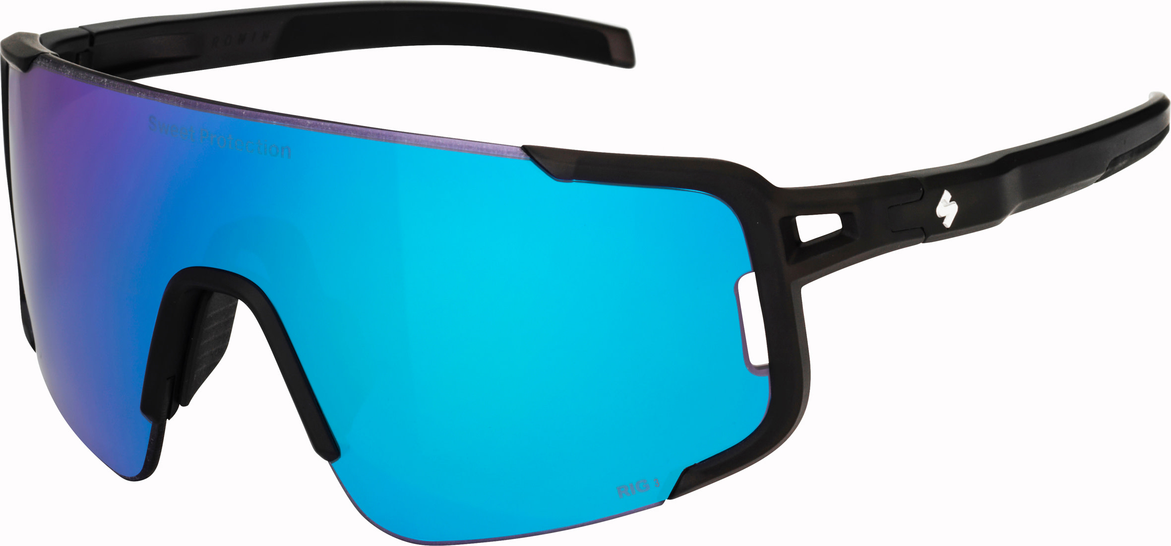 Sweet Protection Ronin RIG Reflect RIG Aquamarine/Matte Crystal Black Sportsbriller OneSize
