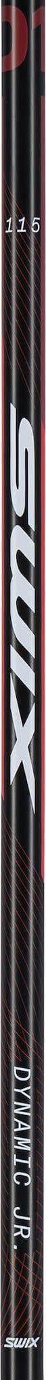 Swix Kids' Dynamic D1 Alu Pole Black Swix