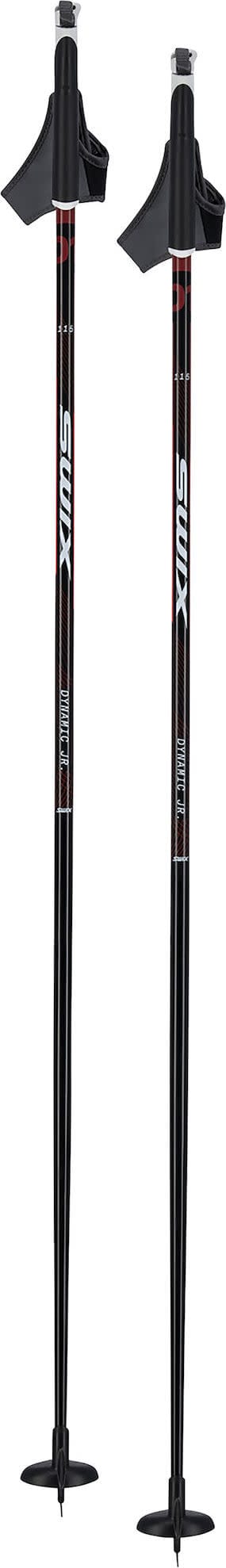 Swix Kids' Dynamic D1 Alu Pole Black Swix