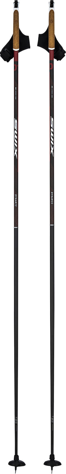 Swix Dynamic D1 Pole TCS Black Längdskidstavar Nocolor 135 cm