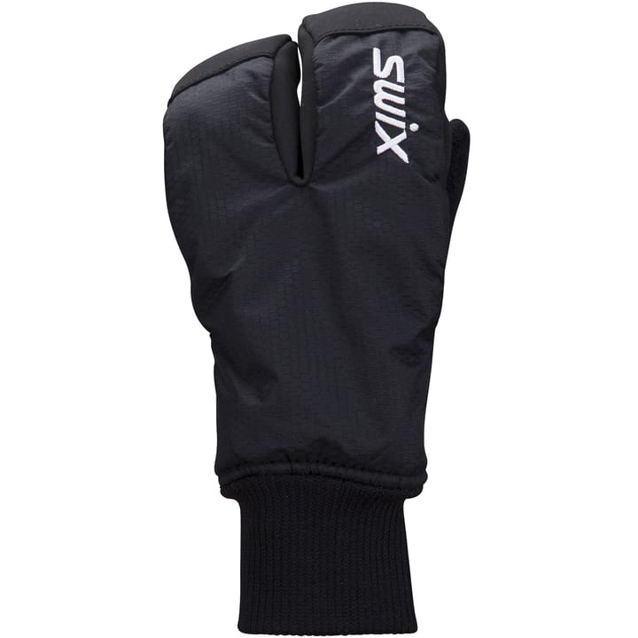 Juniors' Endure Split Mitt Black Swix