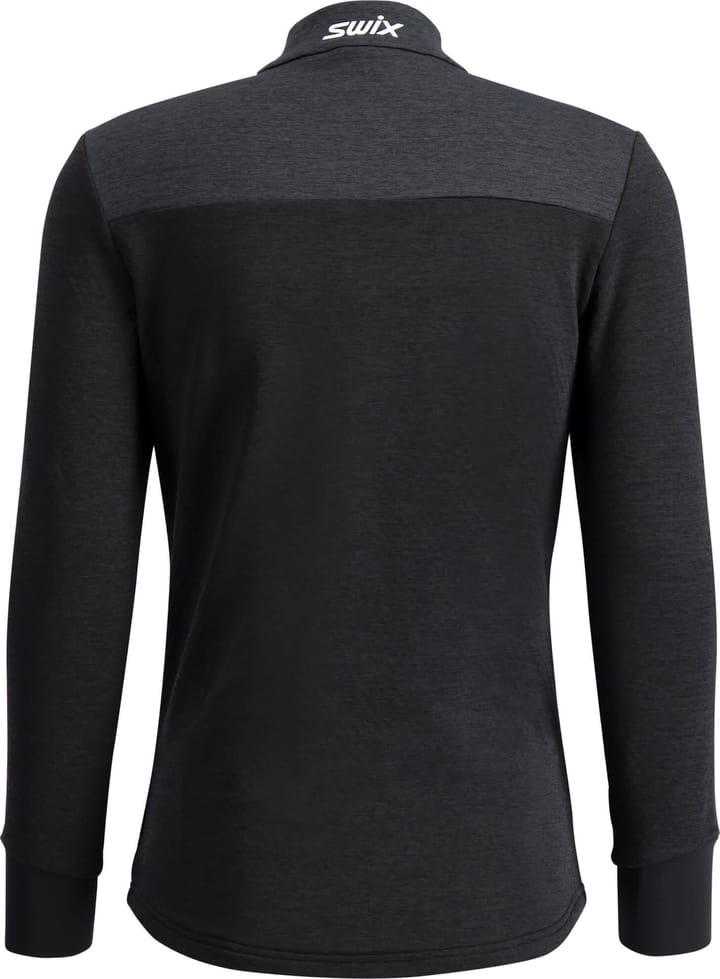 Swix Men's Dynamic Midlayer Half Zip Black/Phantom Swix