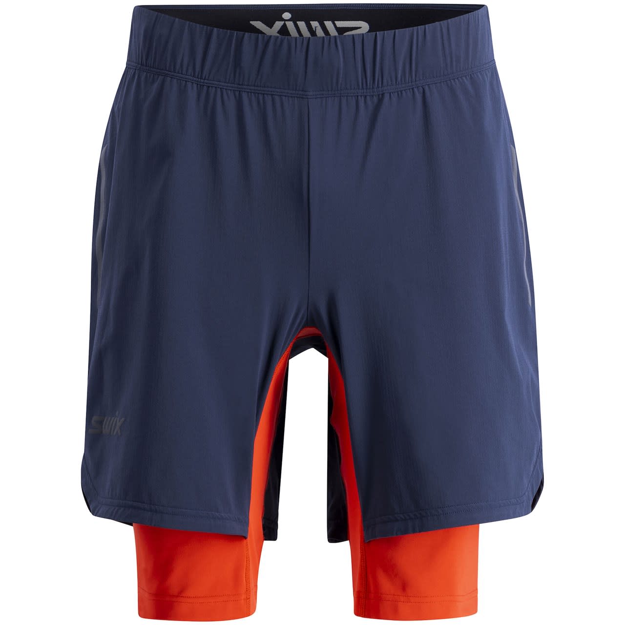 Men's Pace Hybrid Shorts Dark Navy / Lava