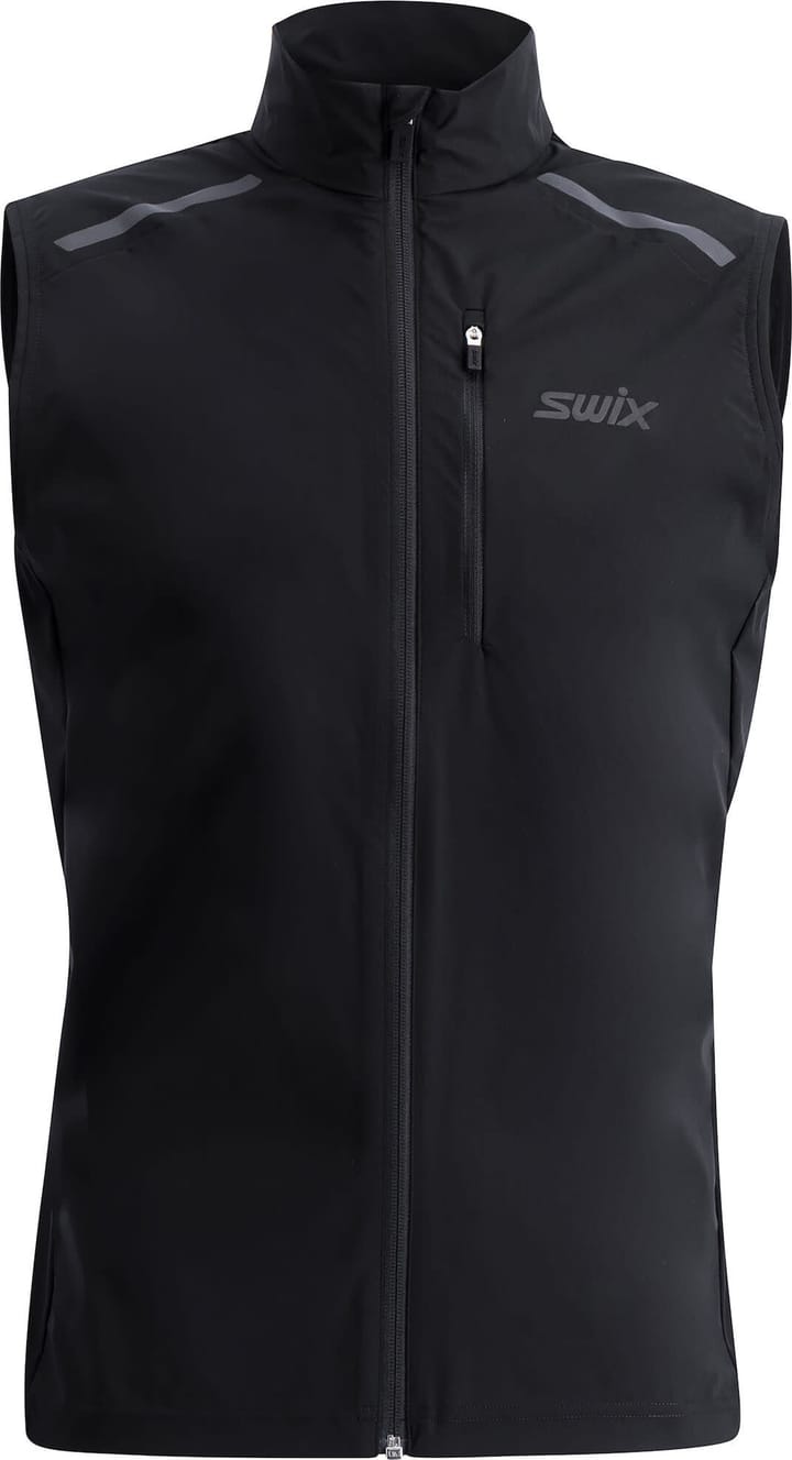 Men's Pace Wind Vest Black Swix