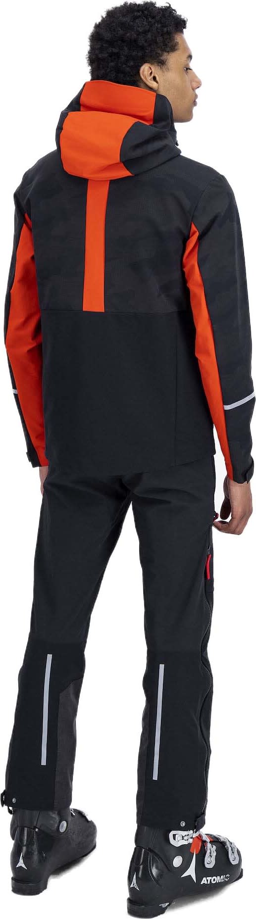 Swix Men's Surmount Soft Shield Jacket Black/Fiery Red Swix