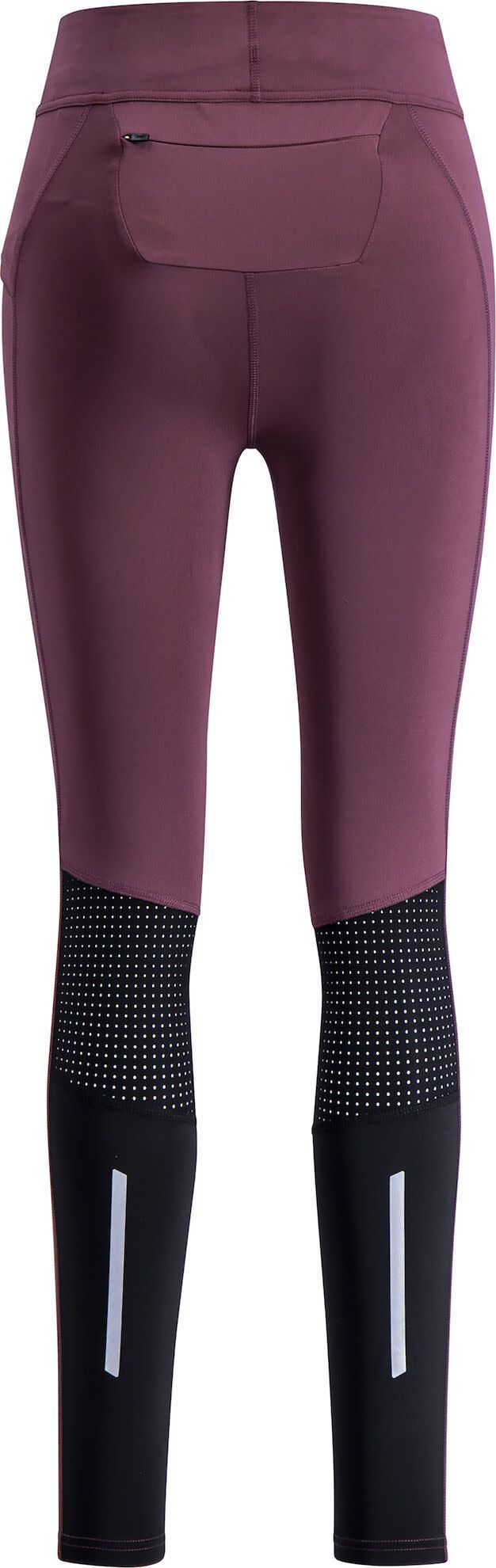 Women's Pace High Waist Tights Plum Swix