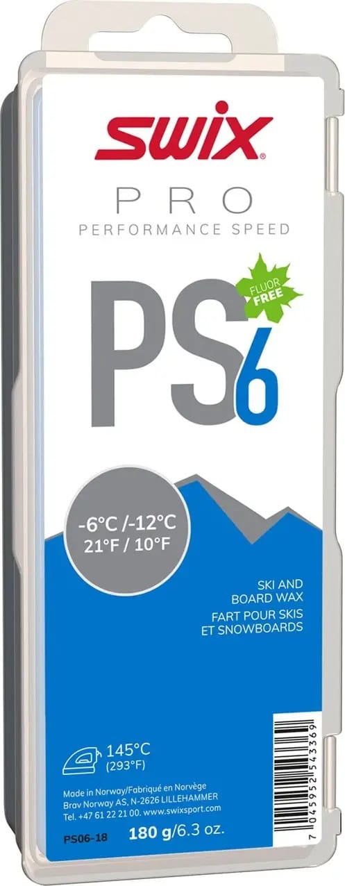 PS6 Blue -6°C/-12°C 180g Swix