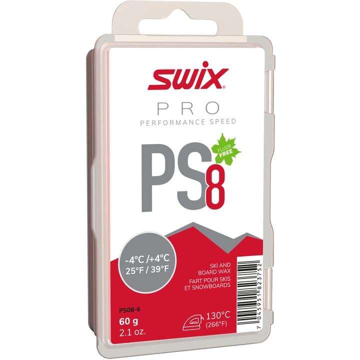 Swix PS8 Red, -4°C/+4°C, 60g Nocolour Swix