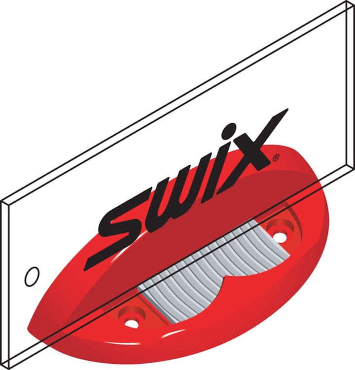 Swix T408 Sharpener Plexi, 40mm Red Swix