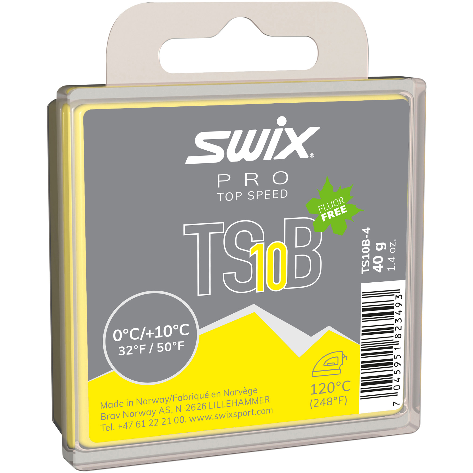 swix TS10 Black 0°c/+10°c