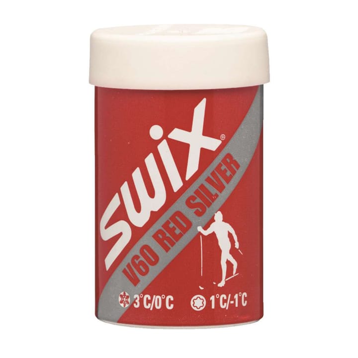 Swix V60 Red/Silver Hardwax 0/+3C, 45g Unspecified Swix