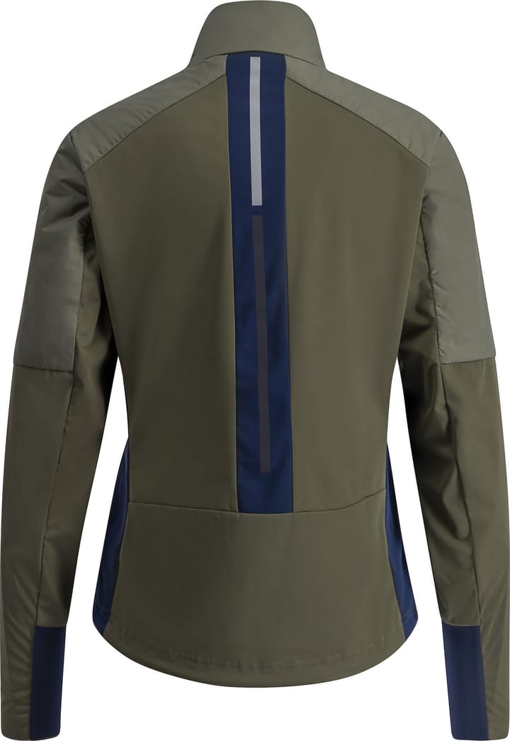 Swix Women's Dynamic Hybrid Insulated Jacket Olive/ Dark Navy Swix