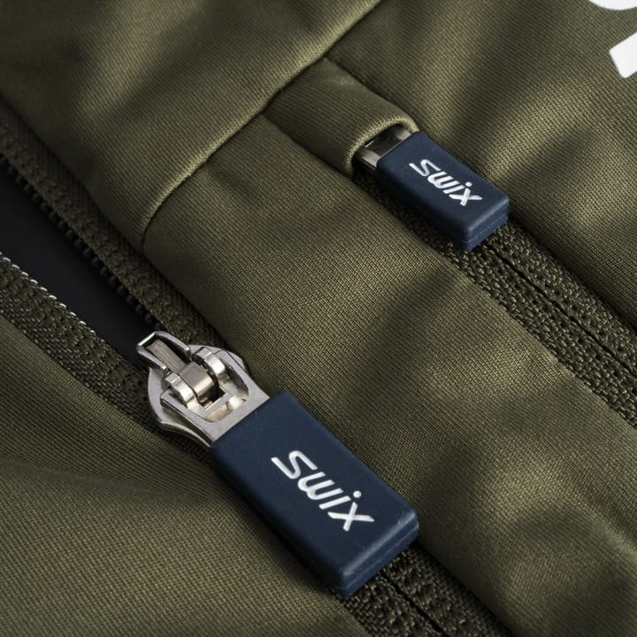 Swix Women's Dynamic Jacket Olive/ Bright White Swix Swix Women's Dynamic Jacket Olive/ Bright White Swix