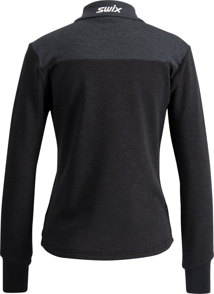 Swix Women's Dynamic Midlayer Half Zip Black/Phantom Swix