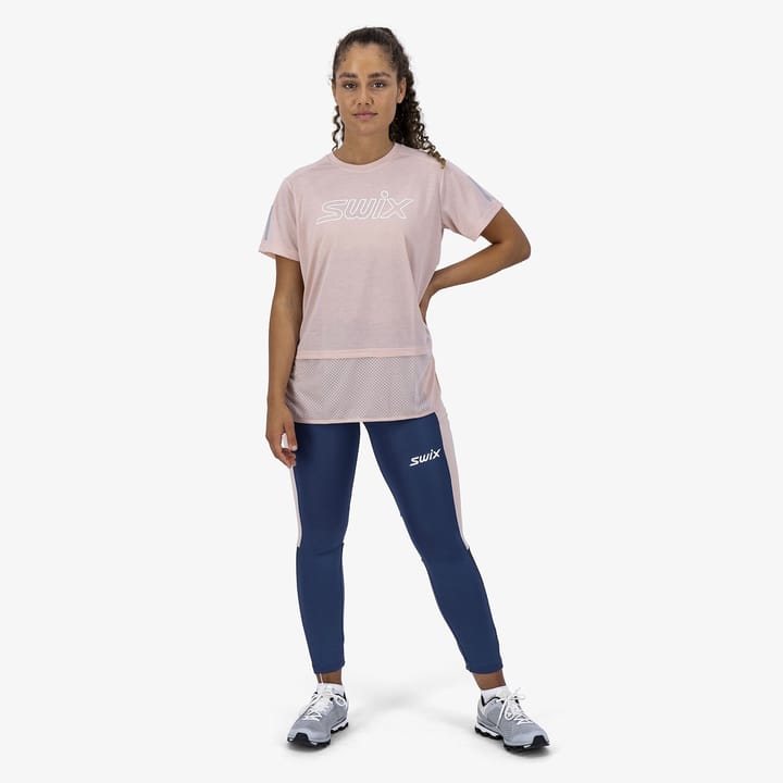 Swix Women's Motion Mesh T-Shirt Peach Whip Swix Swix Women's Motion Mesh T-Shirt Peach Whip Swix