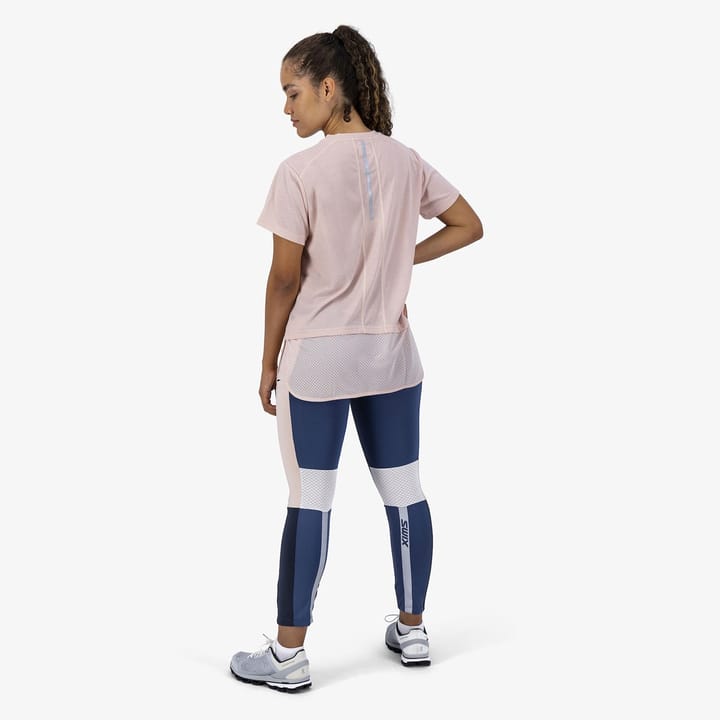 Women's Motion Mesh T-Shirt Peach whip Swix