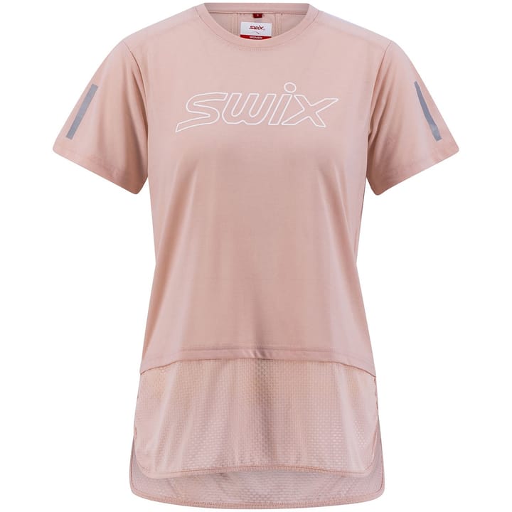 Women's Motion Mesh T-Shirt Peach whip Swix