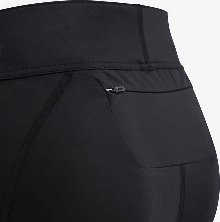 Swix Women's Pace High Waist Half Tights Black Swix