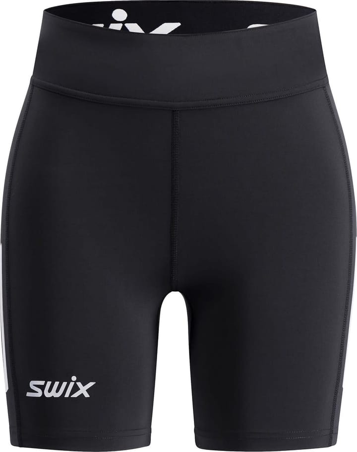 Swix Women's Pace High Waist Half Tights Black Swix