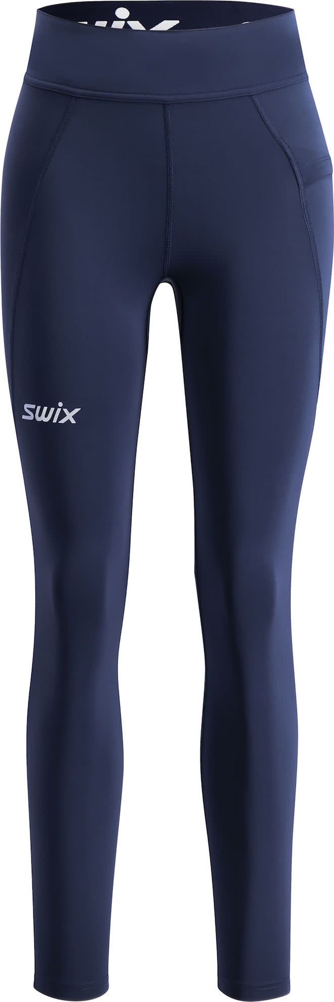 Swix Women's Pace High Waist Tights Dark Navy Swix