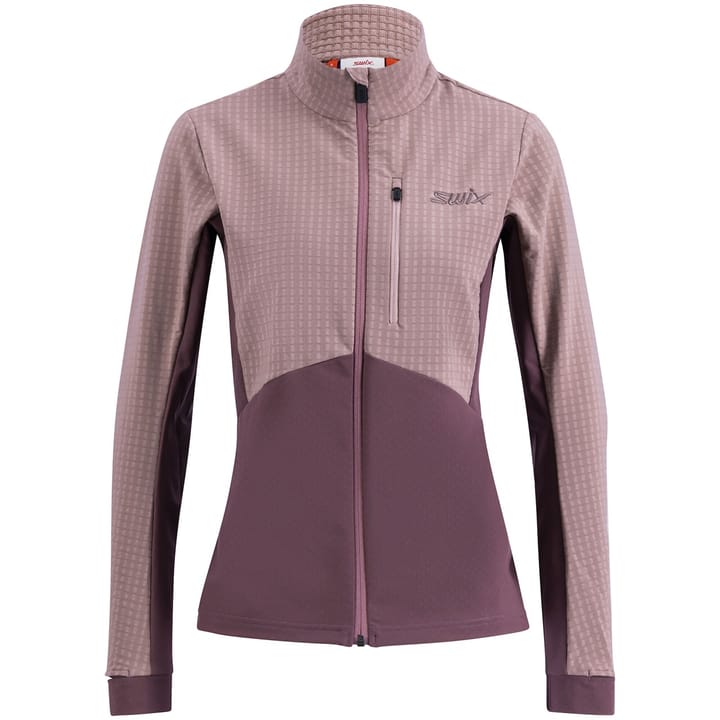 Women's Pace Hybrid Full Zip Midlayer Light plum/Plum Swix