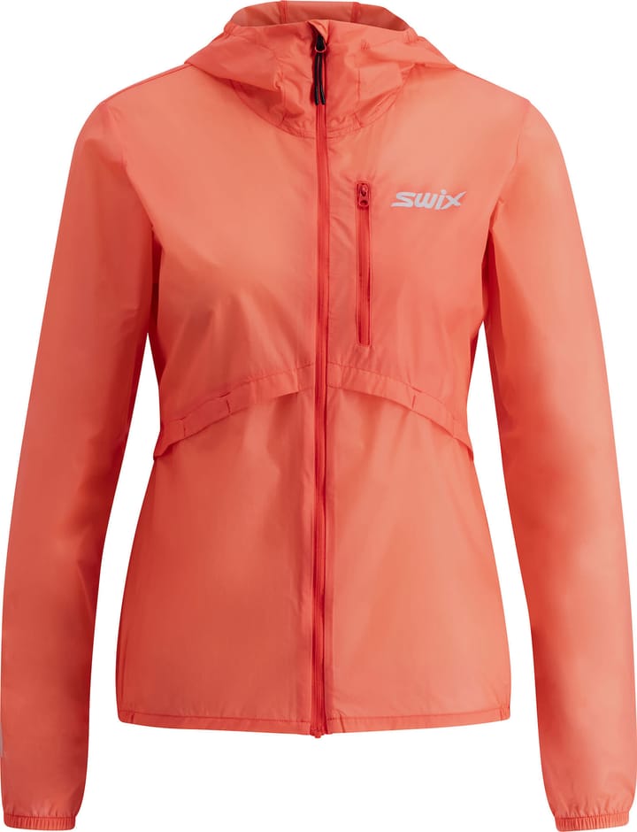 Swix Women's Pace Wind Light Hooded Jacket Cayenne Swix