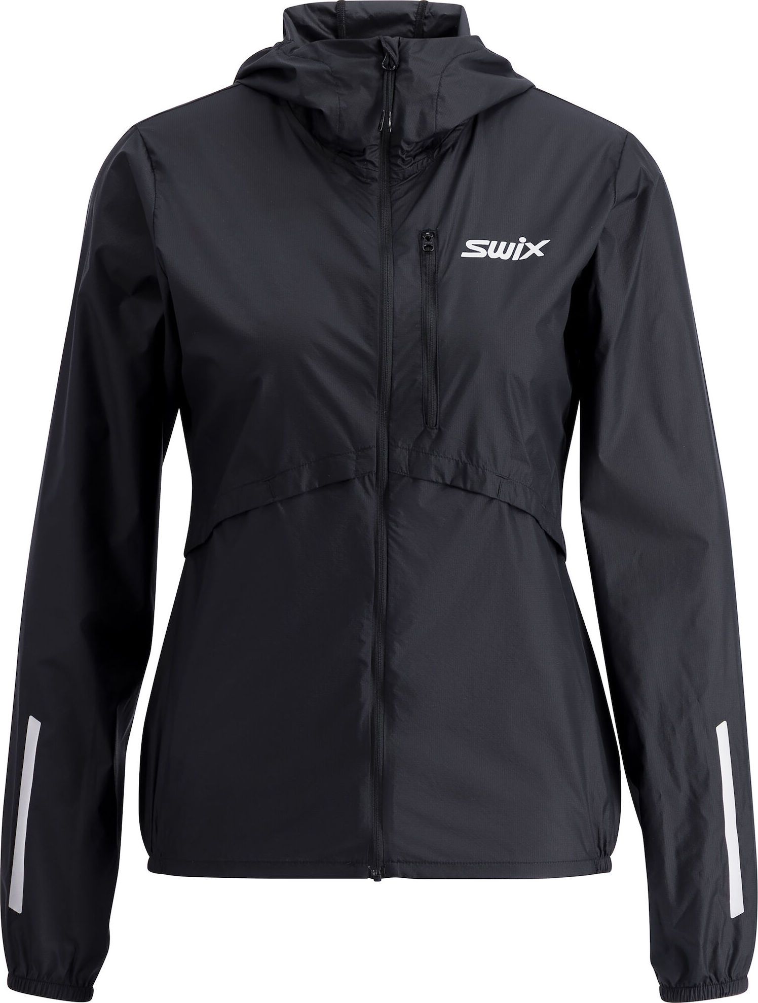 Women's Pace Wind Light Hooded Jacket Black