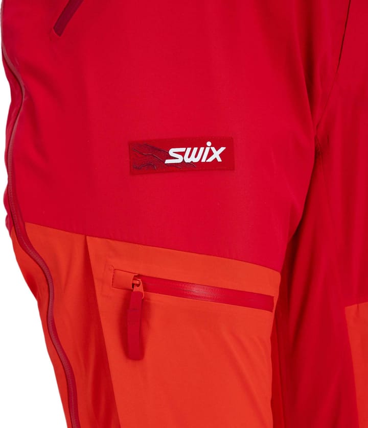 Swix Women's Surmount Shell Bib Pants Swix red Swix