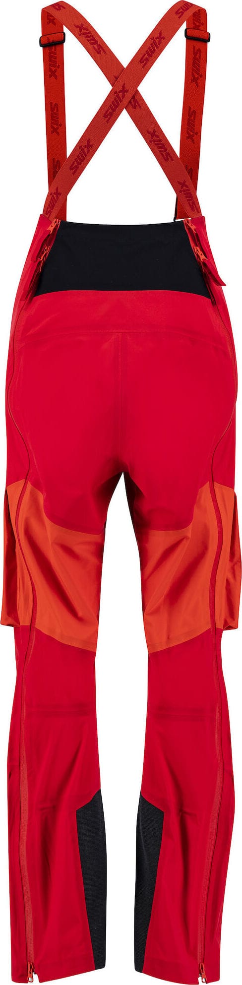 Swix Women's Surmount Shell Bib Pants Swix Red Swix