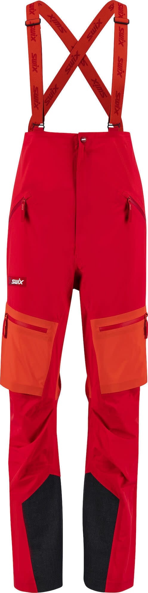 Swix Women's Surmount Shell Bib Pants Swix Red Swix