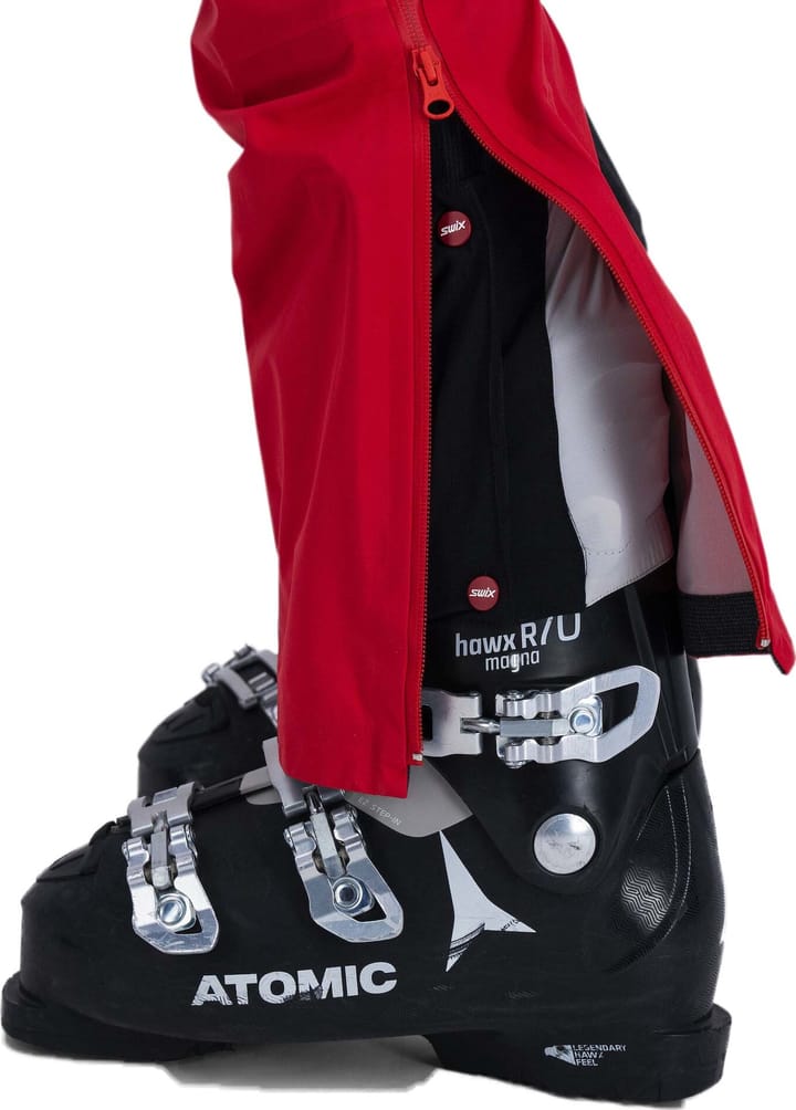 Swix Women's Surmount Shell Bib Pants Swix Red Swix