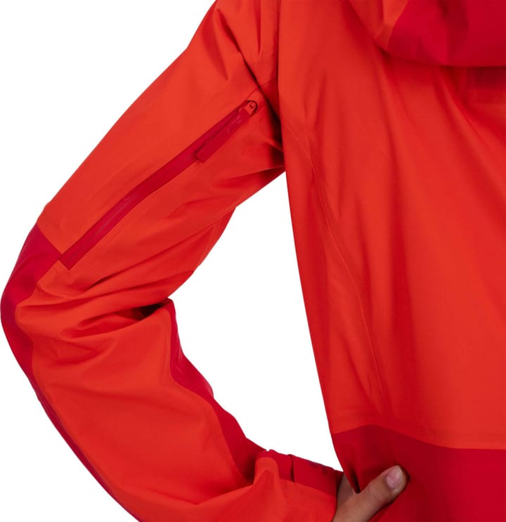 Swix Women's Surmount Shell Jacket Swix Red Swix