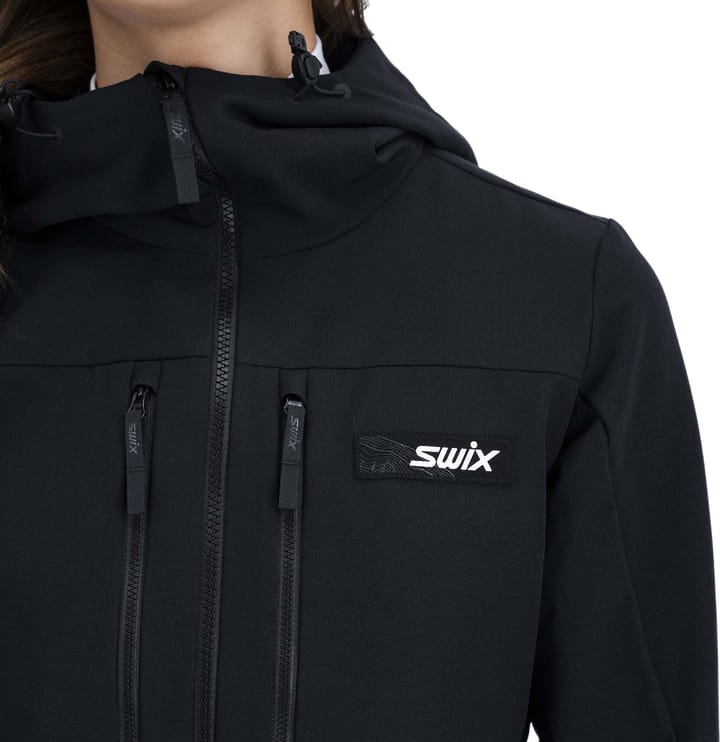 Women's Surmount Soft Shield Jacket Black Swix
