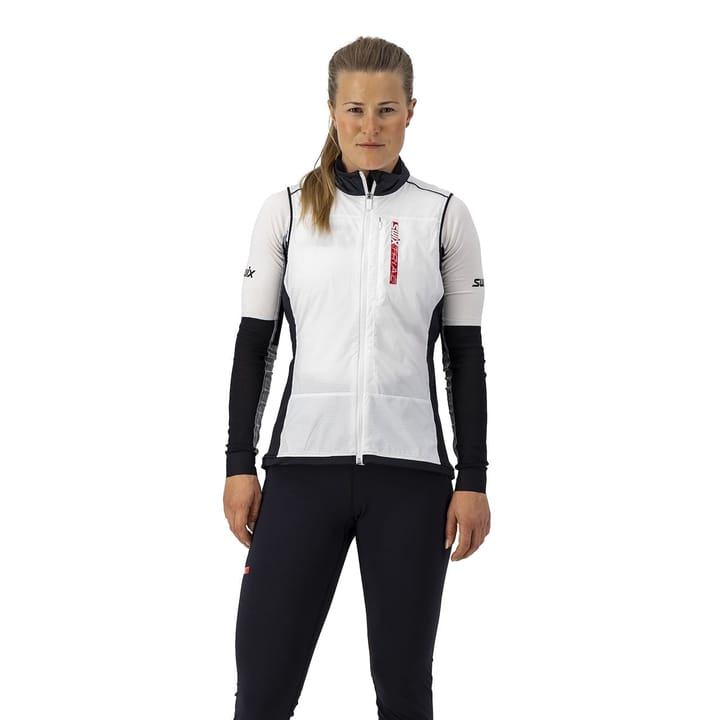 Women's Swix Triac Alpha Vest  Bright white Swix