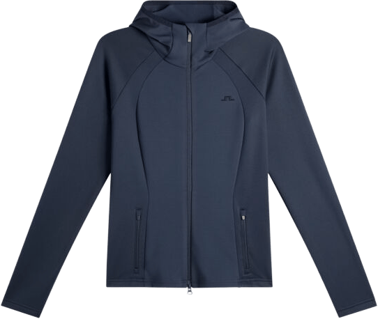 J.Lindeberg Women´s Mireya Full Zip Hood Jl Navy J.Lindeberg