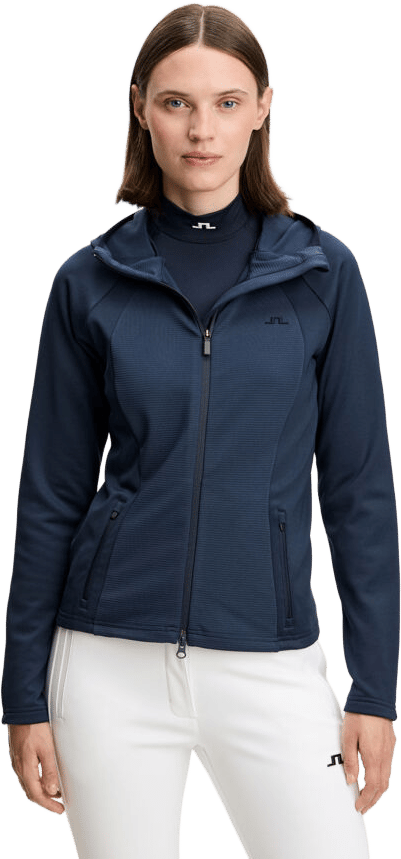 J.Lindeberg Women´s Mireya Full Zip Hood Jl Navy J.Lindeberg