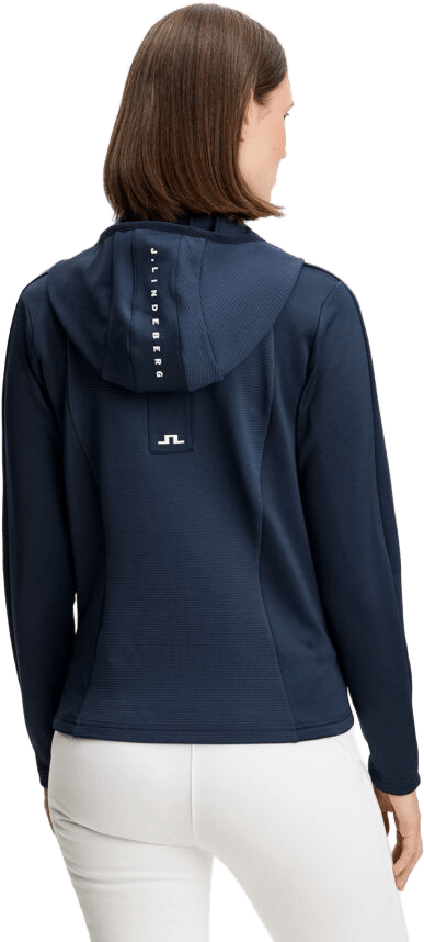 J.Lindeberg Women´s Mireya Full Zip Hood Jl Navy J.Lindeberg